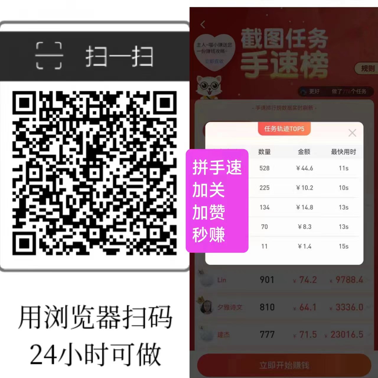 每天赚点APP：抖音、快手、点赞关注！